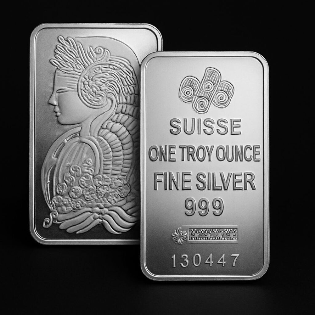 One troy ounce Silver