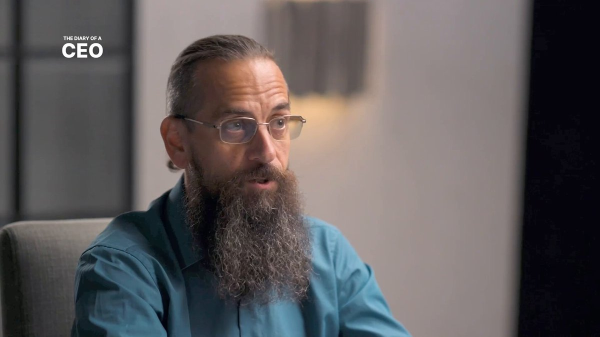 Roman Yampolskiy speaking on The Diary of a CEO podcast, September 2025