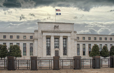 The Federal Reserve building.