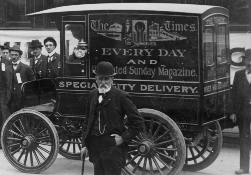 Newspaper Delivery Truck, 1901