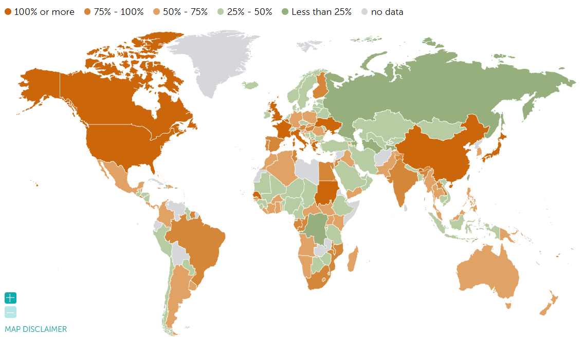 General government gross debt - Percent of GDP